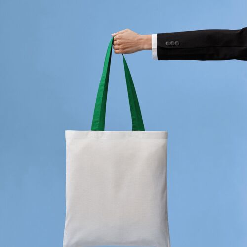 Nutshell® Varsity cotton shopper long handle RL150_MOD Varsity cotton shopper long handle Thumbnail