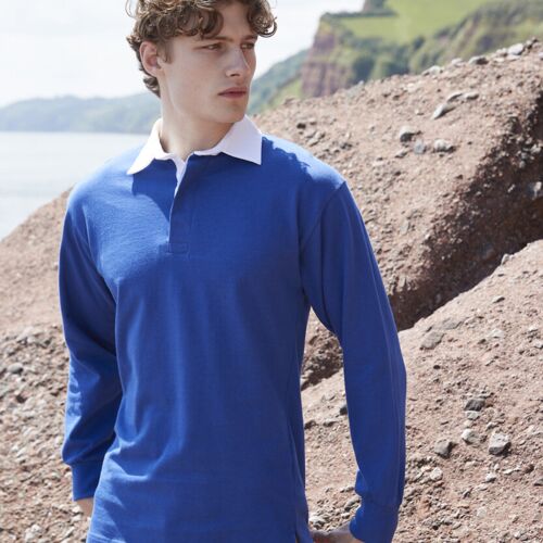 Front Row Long sleeve rugby shirt FR100_MOD Long sleeve rugby shirt Thumbnail