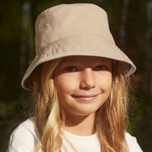 Beechfield Junior Organic Cotton Bucket Hat B90NB_MOD Junior Organic Cotton Bucket Hat Thumbnail