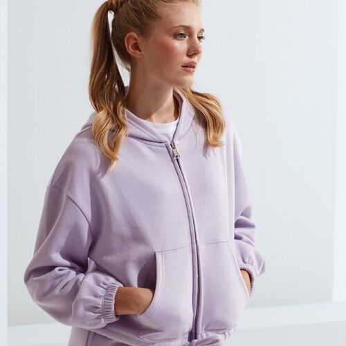 TriDri® Women’s TriDri® recycled drawstring full-zip hoodie TR601_MOD Women’s TriDri® recycled drawstring full-zip hoodie Thumbnail